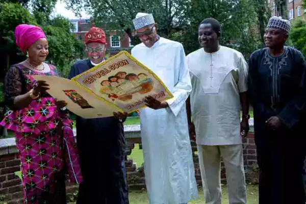 "I Am Only Staying In London Because Of My Doctors" - Buhari (Photos)